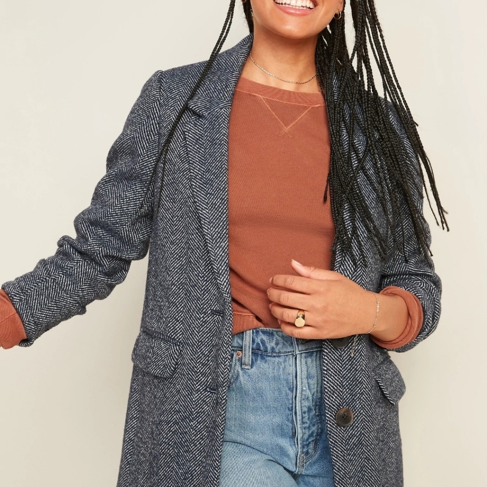 VGUC Oversized wool old navy blazer